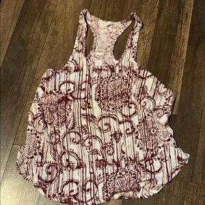 Floral Print Women's Tank Top